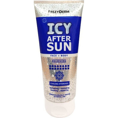 Frezyderm Icy After Sun Relieving, Δροσερό Τζελ Για Μετά Τον Ήλιο 200ml
