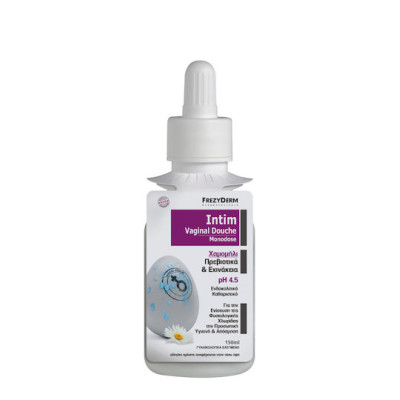 Frezyderm Intim Vaginal Douche Monodose Προβιοτικά & Εχινάκεια pH 4.5 Υγρό Καθαρισμού με Χαμομήλι 150ml