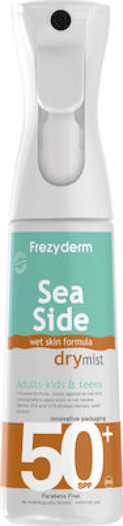 FREZYDERM SEA SIDE DRY MIST SPF50+ ΓΙΑ ΟΛΗ ΤΗΝ ΟΙΚΟΓΕΝΕΙΑ 300ML