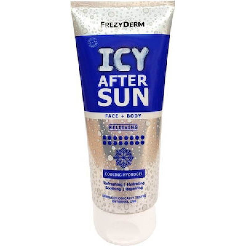 Frezyderm Icy After Sun Relieving, Δροσερό Τζελ Για Μετά Τον Ήλιο 200ml