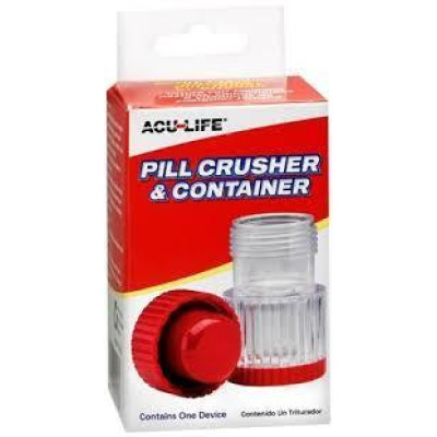 ACU-LIFE PILL CRUSHER & CONTAINER ΘΡΥΜΜΑΤΙΣΤΗΣ ΧΑΠΙΩΝ ΚΑΙ ΔΟΧΕΙΟ ΑΠΟΘΗΚΕΥΣΗΣ 1 ΤΜΧ