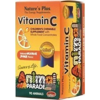 NATURE'S PLUS ANIMAL PARADE VITAMIN C 90tabs