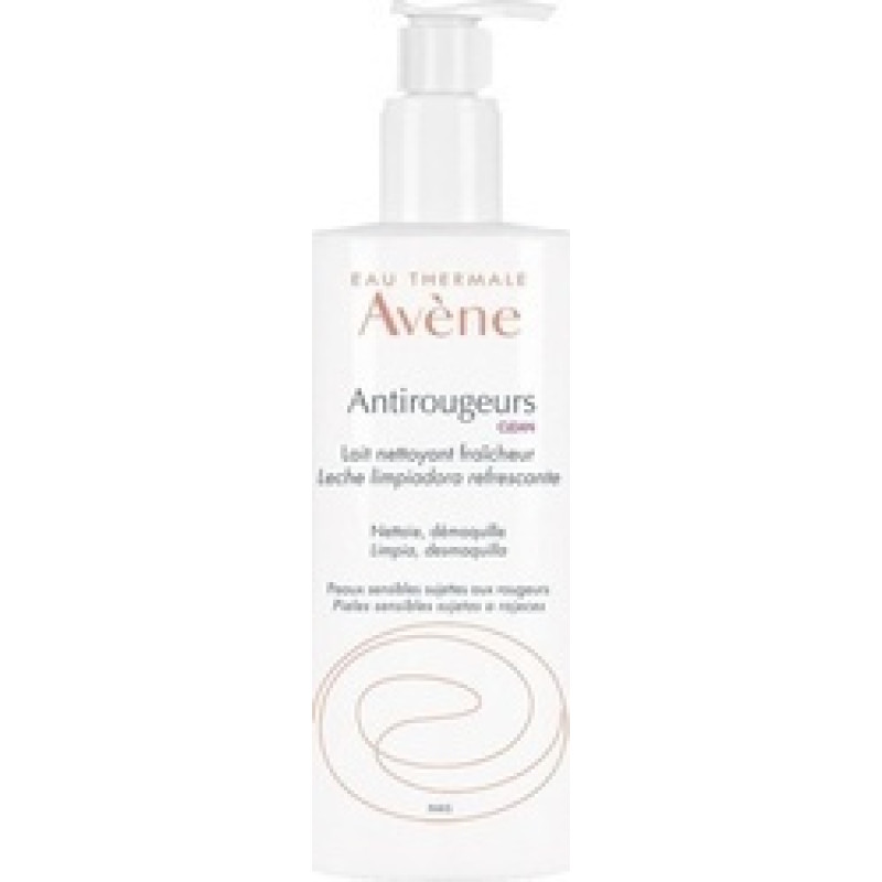 AVENE ANTIROUGEURS CLEAN LAIT NETTOYANT FRAICHEUR 400ML