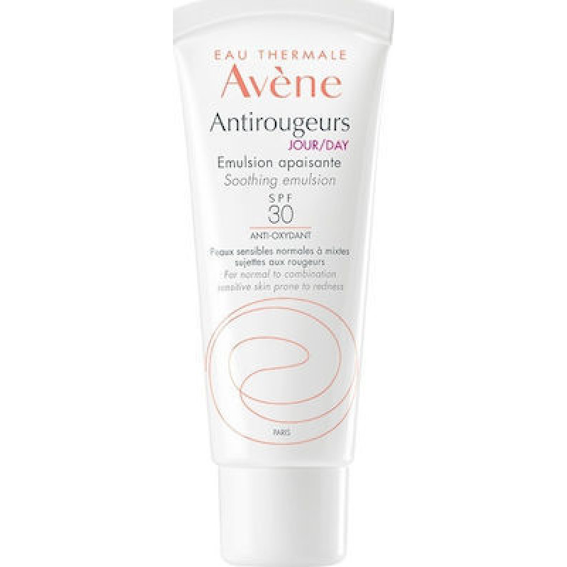 AVÈNE ANTIROUGEURS Jour Emulsion Apaisante SPF30- ΠΡΟΣΤΑΤΕΥΤΙΚΗ ΕΝΥΔΑΤΙΚΗ 40ml