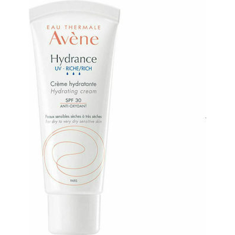 Avene Hydrance UV Rich Ενυδατική Κρέμα Προσώπου Ημέρας με SPF30 για Ξηρές Επιδερμίδες 40ml