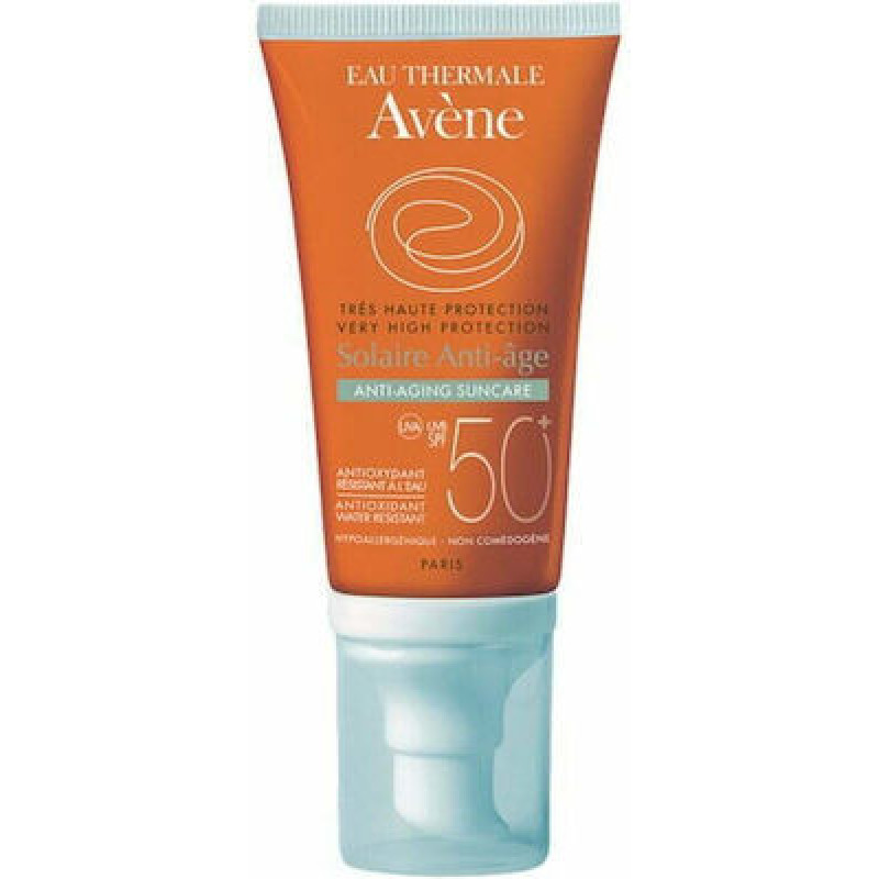 Avene Solaire Anti Age Dry Touch Αδιάβροχο Αντηλιακό Προσώπου SPF50 50ml