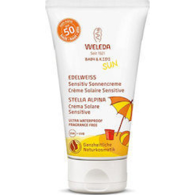 WELEDA EDELWEISS SPF50 ΒΡΕΦΙΚΟ & ΠΑΙΔΙΚΟ ΑΝΤΗΛΙΑΚΟ ΓΑΛΑΚΤΩΜΑ ΠΡΟΣΩΠΟΥ ΚΑΙ ΣΩΜΑΤΟΣ ΓΙΑ ΕΥΑΙΣΘΗΤΕΣ ΕΠΙΔΕΡΜΙΔΕΣ 50ml