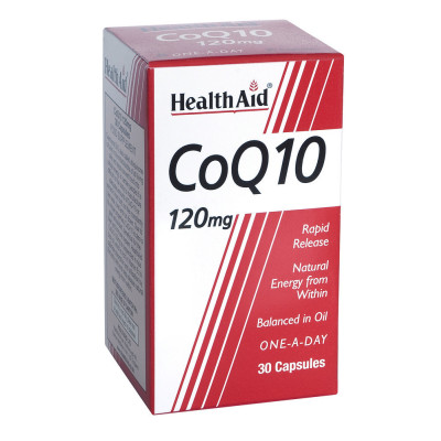 HEALTH AID MEGA  CO Q10 120MG 30CAP