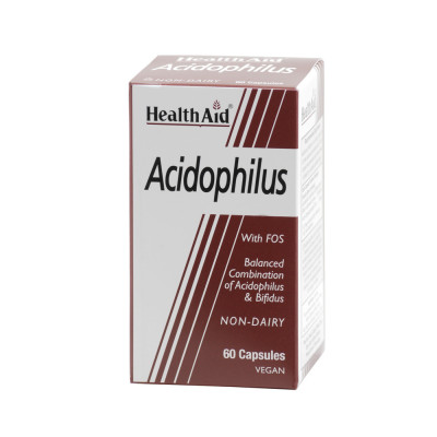 HEALTH AID BALANCED ACIDOPHILUS 60CAP