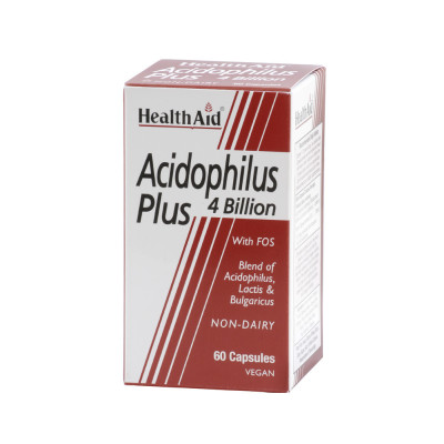 HEALTH AID ACIDOPHILUS 4 BILLION 60CAP