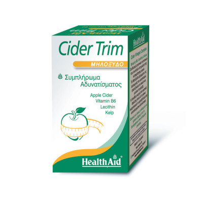 HEALTH AID CIDER TRIM 90CAP