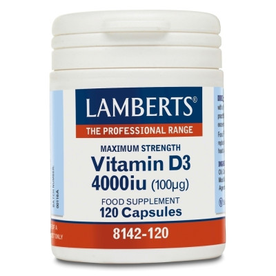 LAMBERTS VITAMIN D 4000IU 120TAB