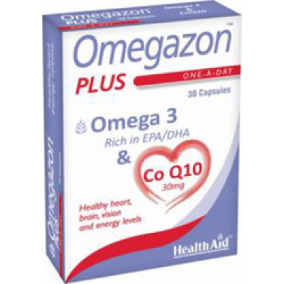 HEALTH AID OMEGAZON PLUS (Ω3 + CoQ10) 30CAPS