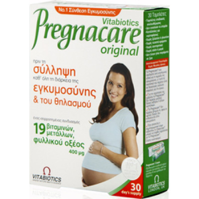 VITABIOTICS PREGNACARE ORIGINAL 30TAB