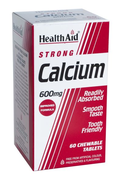 HEALTH AID STRONG CALCIUM 600MG 60TAB