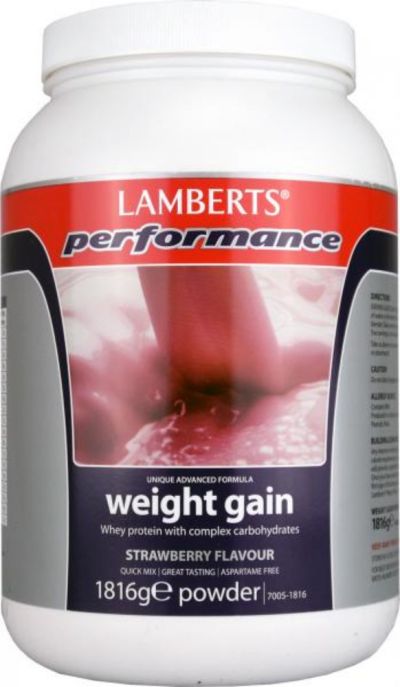 LAMBERTS WEIGHT GAIN STRAWBERRY 1816G