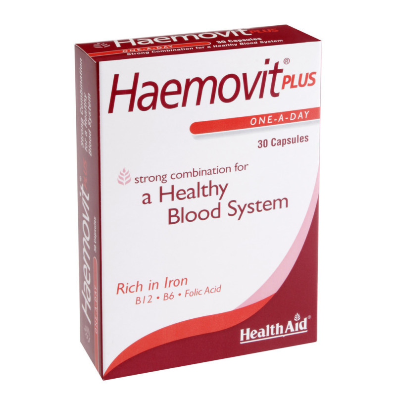 HEALTH AID HAEMOVIT PLUS BLISTER 30CAP