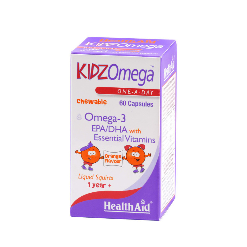 HEALTH AID KIDZ OMEGA ORANGE 60CAP