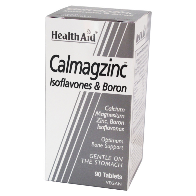 HEALTH AID CALMAGZINC 90VEGITAB