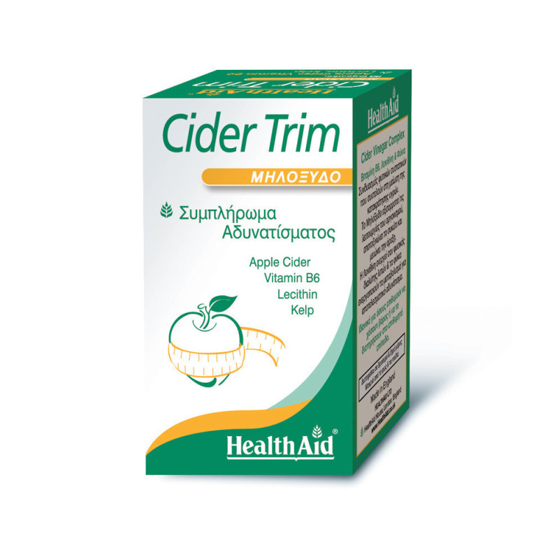 HEALTH AID CIDER TRIM 90CAP