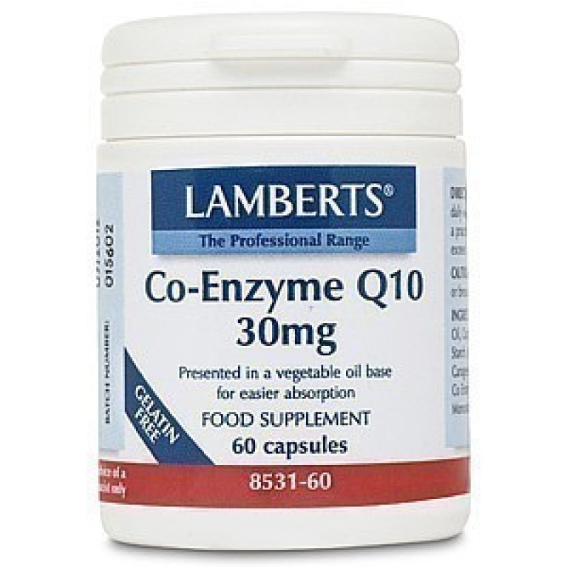LAMBERTS CO-ENZYME Q10 30MG 60CAP