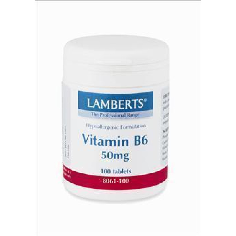 LAMBERTS B 6 50MG 100TAB