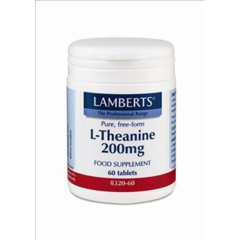 LAMBERTS L-THEANINE 200MG 60TAB