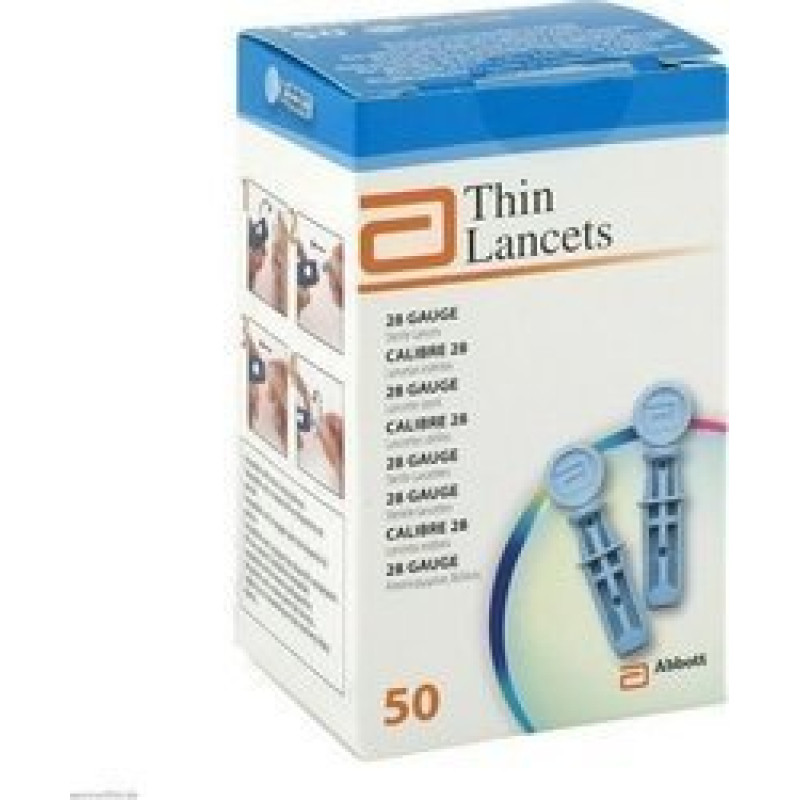ABBOTT THIN LANCETS 50 TEΜΑΧΙΑ