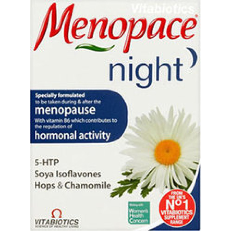 VITABIOTICS MENOPACE NIGHT 30 TABS