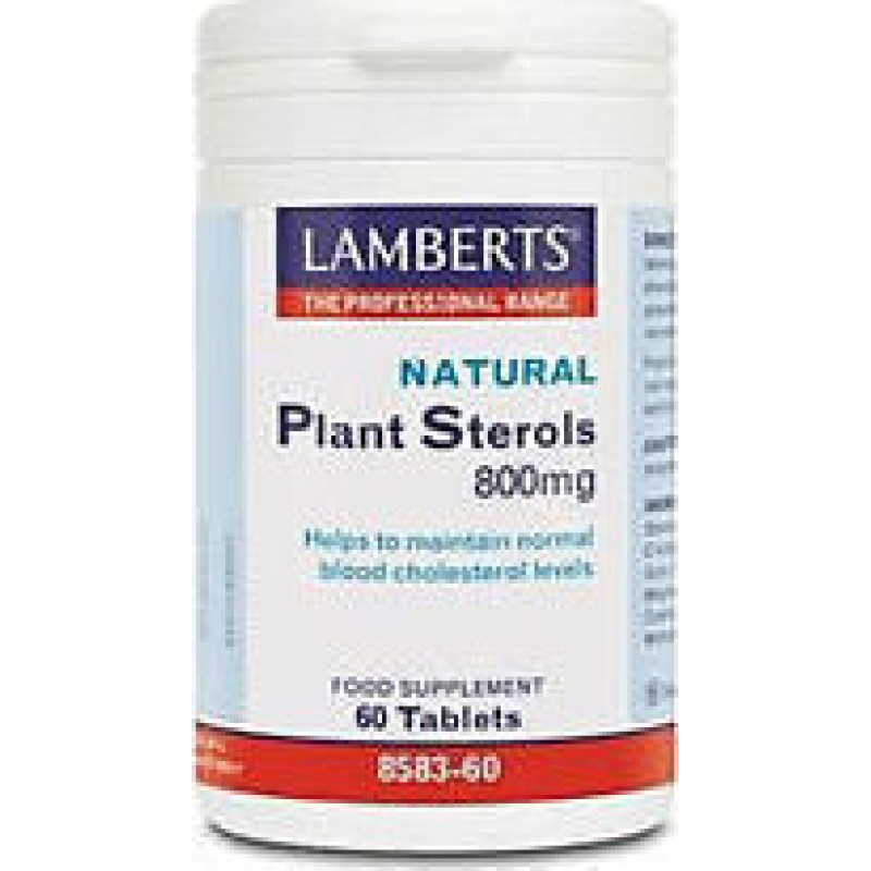 LAMBERTS PLANT STEROLES 800MG 60TAB