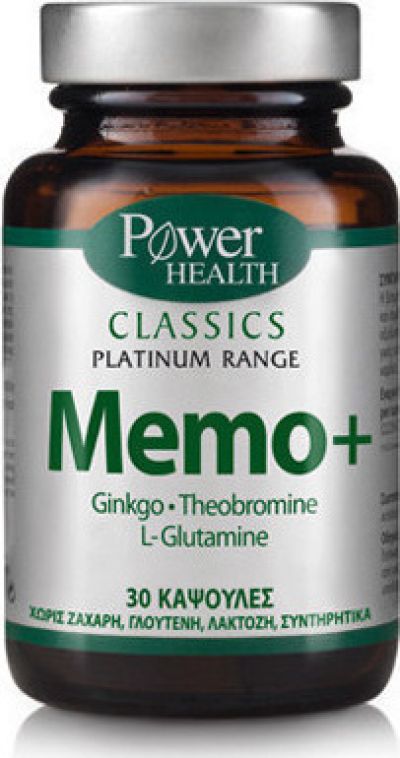 POWER HEALTH CLASSICS PLATINUM MEMO 30TABS