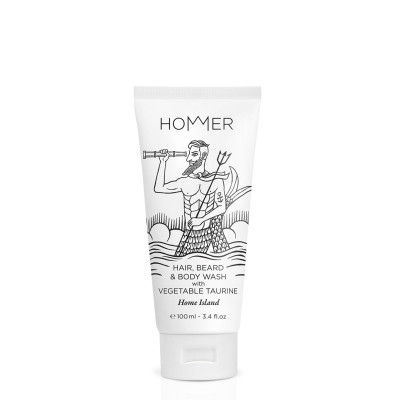 HOMMER HAIR, BEARD & BODY WASH «HOME ISLAND» 100ML