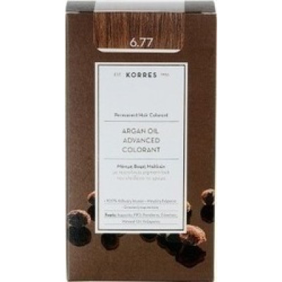 KORRES ARGAN OIL 6.77 ΜΟΝΙΜΗ ΒΑΦΗ ΠΡΑΛΙΝΑ 75ML