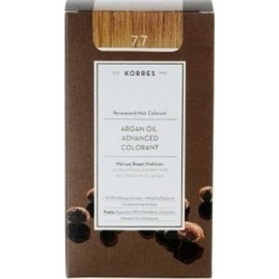 KORRES ARGAN OIL 7.7 ΜΟΝΙΜΗ ΒΑΦΗ MOKA 75ML