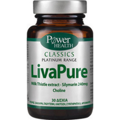 POWER HEALTH CLASSICS PLATINUM LIVAPURE 30TABS