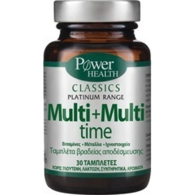 POWER HEALTH CLASSICS PLATINUM MULTI MULTI TIME 30 TABS