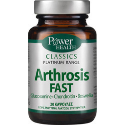 POWER HEALTH CLASSICS PLATINUM ARTHROSIS FAST 20 CAPS