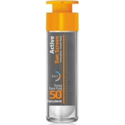 FREZYDERM ACTIVE SUN SCREEN TINTED CREAM SPF50, 50 ML
