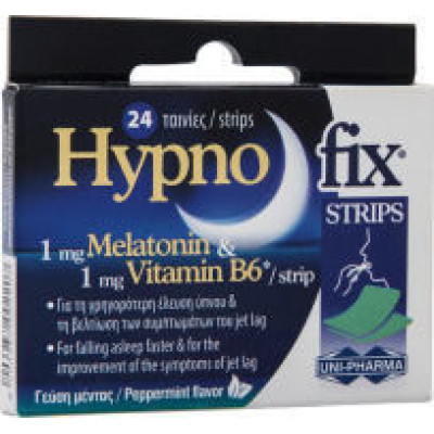 UNIPHARMA HYPNO FIX STRIPS 24ΤΜΧ