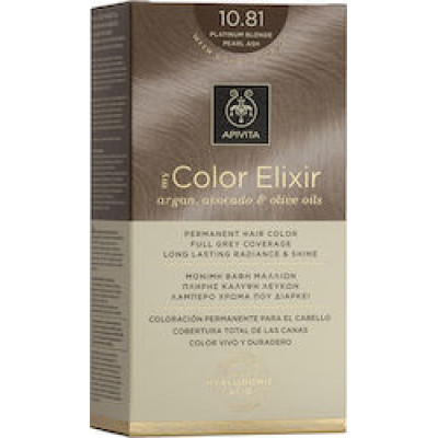 APIVITA MY COLOR ELIXIR Βαφή Μαλλιών 10.81 Κατάξανθο Περλέ