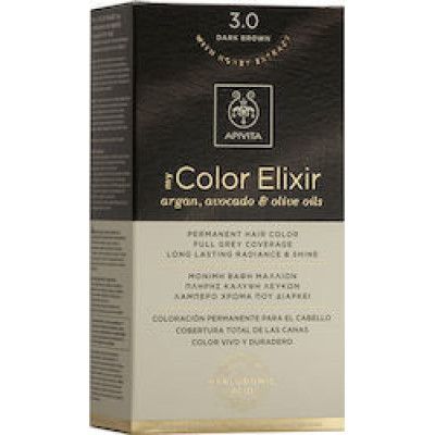 APIVITA MY COLOR ELIXIR Βαφή Μαλλιών 3.0 Καστανό Σκούρο