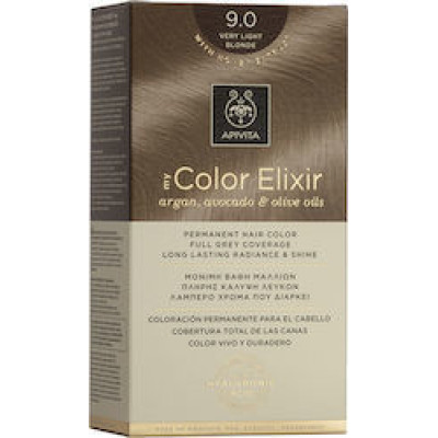 APIVITA MY COLOR ELIXIR Βαφή Μαλλιών 9.0 Ξανθό Πολύ Ανοιχτό