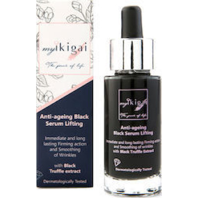MyIkigai Anti-Ageing Black Serum Lifting with Black Truffle Extract 30ml