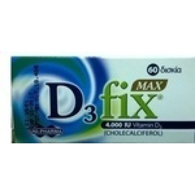 D3 FIX MAX 4000IU 60TABS