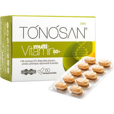 UNI-PHARMA Tonosan Multivitamin 50+ 60 Tabs