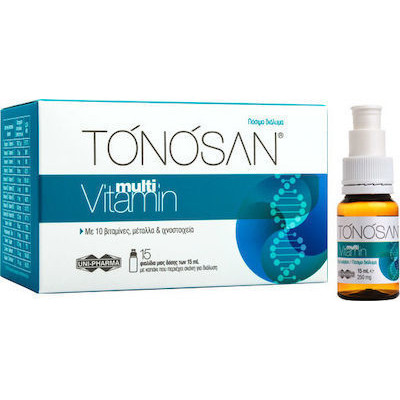 UNI-PHARMA Tonosan Multivitamin 15x15ml