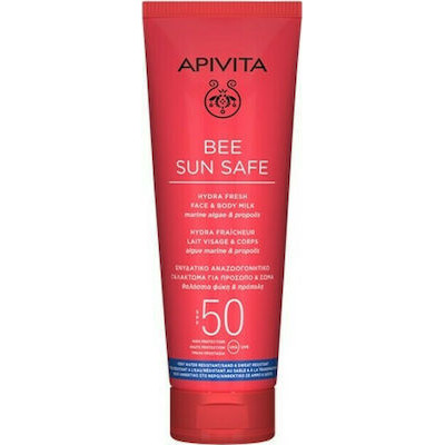 APIVITA BEE SUN SAFE FABE&BODY MILK SPF50 200ML