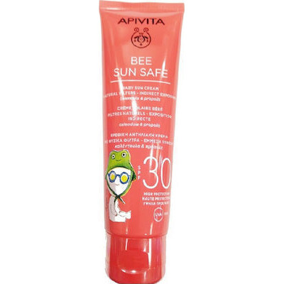 APIVITA BEE SUN SAFE SPF30 BABY SUN CREAM 100ML