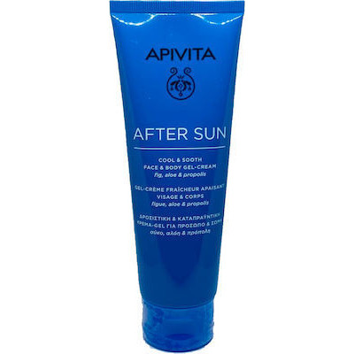 APIVITA ΒΕΕ SUN SAFE AFTER SUN ΔΡΟΣΙΣΤΙΚΗ & ΚΑΤΑΠΡΑΫΝΤΙΚΗ ΚΡΕΜΑ-GEL ΓΙΑ ΠΡΟΣΩΠΟ & ΣΩΜΑ 200ML