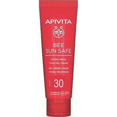 APIVITA BEE SUN SAFE HYDRA FRESH FACE GEL-CREAM SPF30 50ML